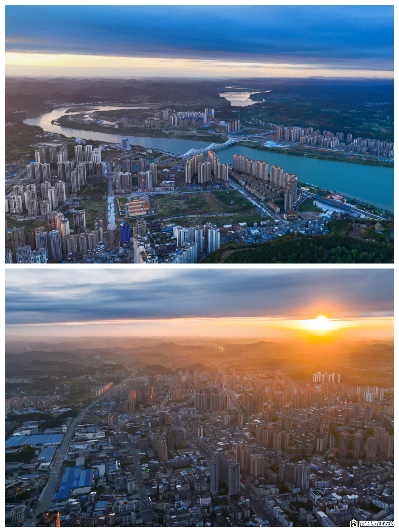 图说南部-南部陵江在线雨后的南部 浪漫值瞬间拉满...南部陵江在线(4)