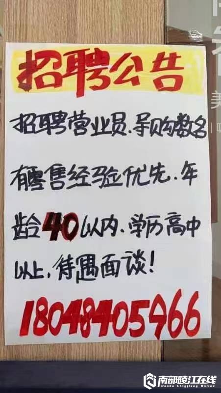 人才信息-南部陵江在线大润发苏宁易购招聘营业员.导购南部陵江在线(1)